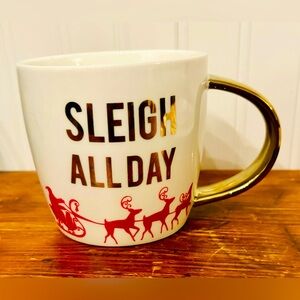 Sleigh All Day Christmas Coffee Mug